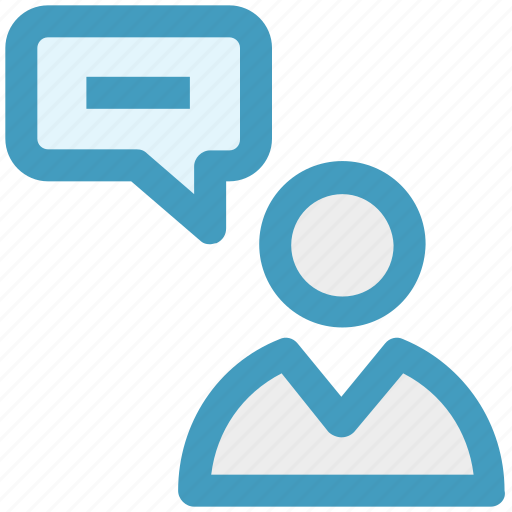 Chat, comment, conversion, message, talk, user icon - Download on Iconfinder
