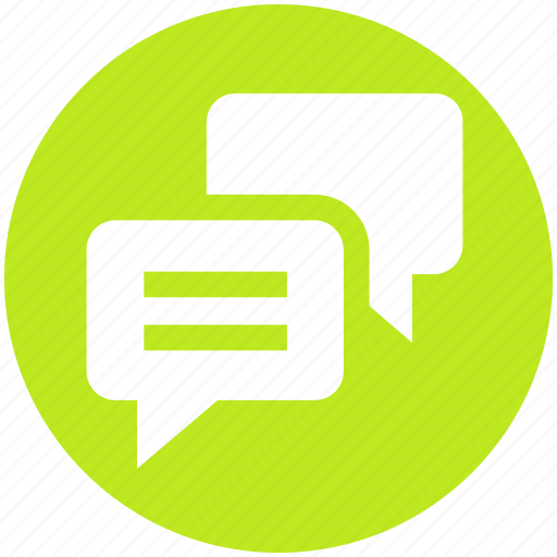 Chat, comments, conversion, message, notification, social icon - Download on Iconfinder