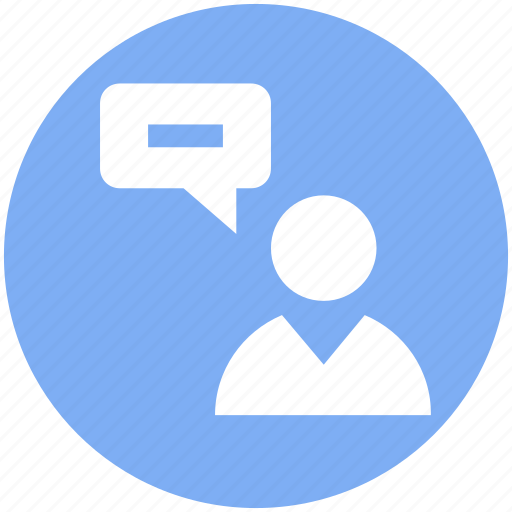 Chat, comment, conversion, message, talk, user icon - Download on Iconfinder