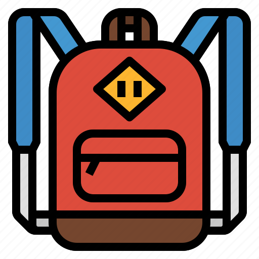 Bag, pack, school, student icon - Download on Iconfinder