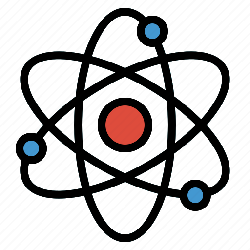 Atom, education, electron, nuclear, physics, science icon - Download on Iconfinder