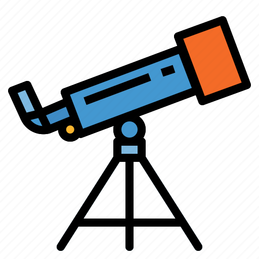 Observation, science, space, telescope icon - Download on Iconfinder