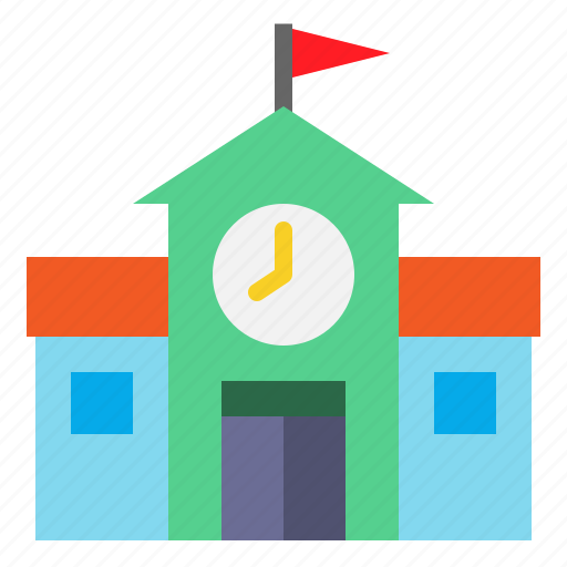 Building, education, learning, school icon - Download on Iconfinder