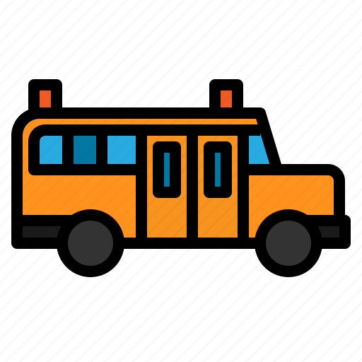 Bus, education, school, transportation, travel icon - Download on Iconfinder