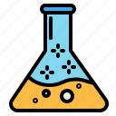 chemical, flask, liquid, science