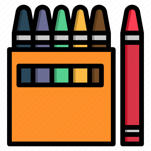 Child, color, colour, crayon, school, tools icon - Download on Iconfinder