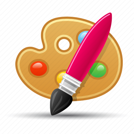 Art, graphic design, paint brush, palette, web design icon - Download on Iconfinder
