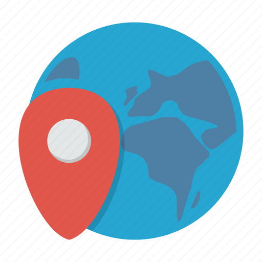 Internet, map, marker, pin, travel, traveling, world icon - Download on Iconfinder