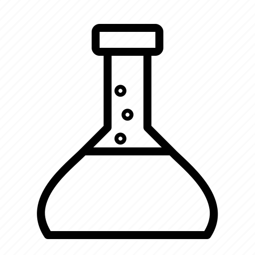 Education, educationflorence, flask, laboratory, school, study, test tube icon - Download on Iconfinder