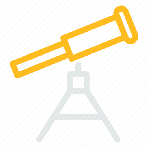 Education, learn, school, science, telescope icon - Download on Iconfinder