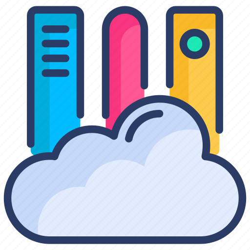 Book, books, cloud, knowledge, library, online, storage icon - Download on Iconfinder