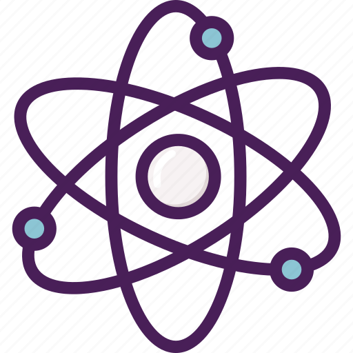 Atom, chemical, electrons, nucleus, small icon - Download on Iconfinder