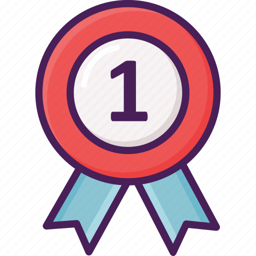 Awarded, medal, medallion, neck, reward, round, victory icon - Download on Iconfinder