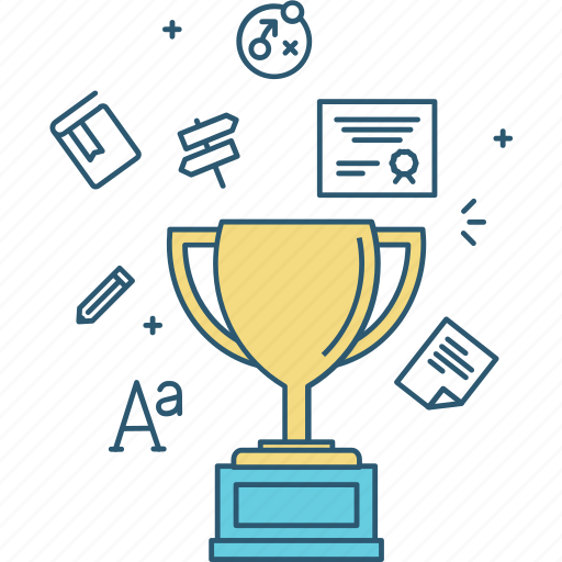 Awards, competition, education, knowledge, school, success, trophy icon - Download on Iconfinder