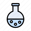 beaker, chemistry, experiment, flask, lab