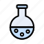 beaker, chemistry, experiment, flask, lab 
