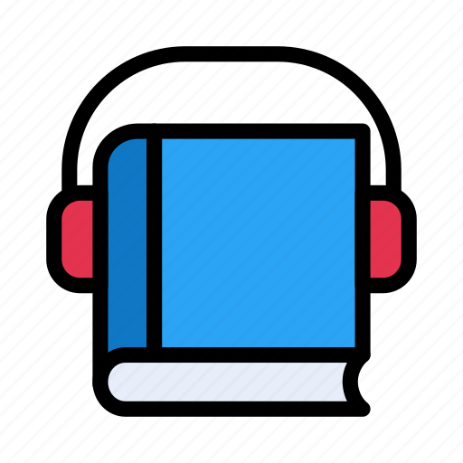 Book, education, headphone, music, school icon - Download on Iconfinder