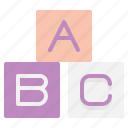 abc, alphabet, language