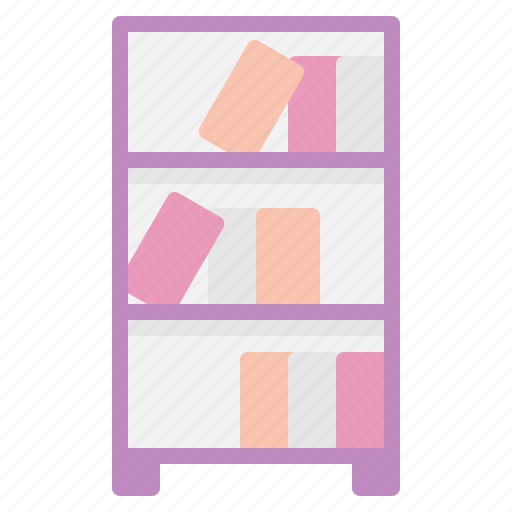 Book, library, shelf icon - Download on Iconfinder