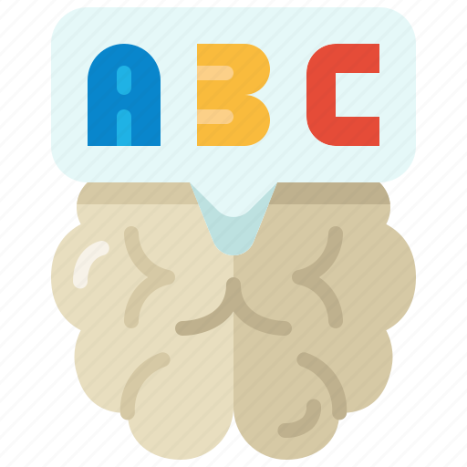 Learning, brain, study, creative, abc, idea, thinking icon - Download on Iconfinder