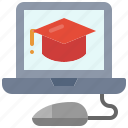 online, learning, laptop, education, computer, elearning, electronic 