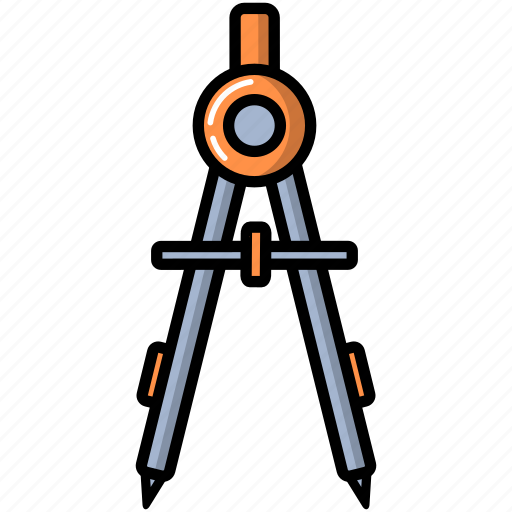 Geometry, math, compass, draw icon - Download on Iconfinder