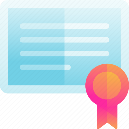 Document, award, certificate icon - Download on Iconfinder