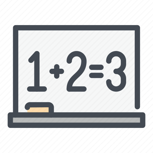 Class, board, presentation, math, blackboard, education, study icon - Download on Iconfinder