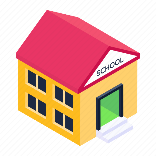 Institute, school, building, architecture, school building, school exterior icon - Download on Iconfinder