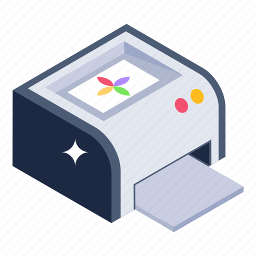 Photocopier, printing machine, printer, laser printer, printing device icon - Download on Iconfinder