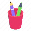 pencil box, pencil case, pen holder, stationery, pencils cup 