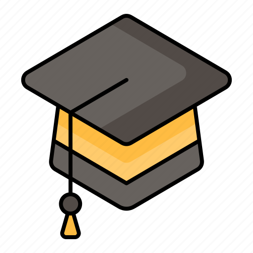 Education, graduation hat, bachelor cap, graduate, study, learning icon - Download on Iconfinder
