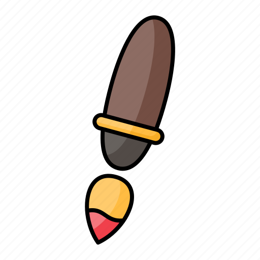 Education, brush, art, draw, learning, stationary icon - Download on Iconfinder