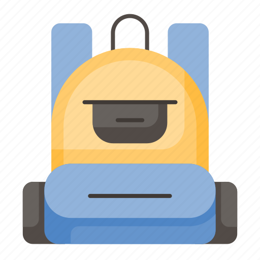 Education, backpack, equipment, stationary, school, learning, study icon - Download on Iconfinder