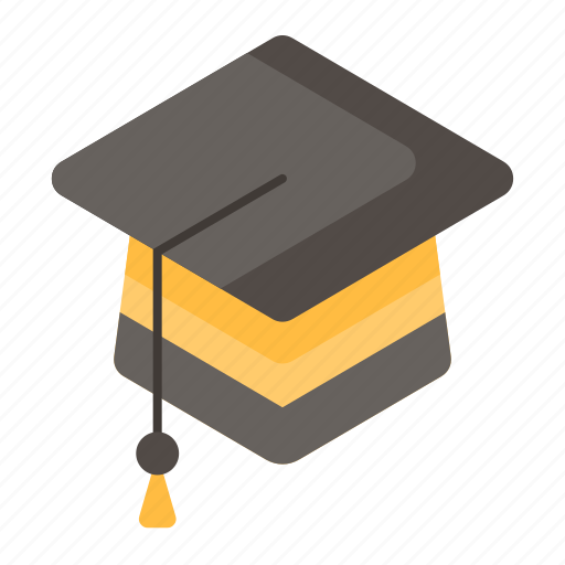 Education, graduation, graduation hat, bachelor, cap, school, learning icon - Download on Iconfinder