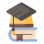 education, graduate, graduation hat, book, school, learning, university 