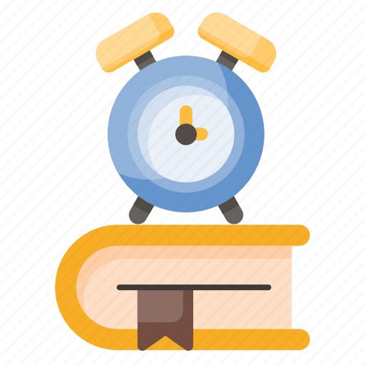 Education, alarm, school, books, study, learning icon - Download on Iconfinder