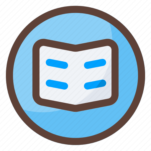 Library, sign, reading, speak, listening, book icon - Download on Iconfinder