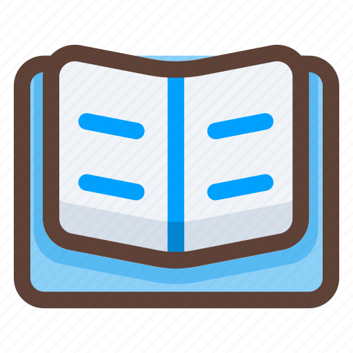 Book, reading, library, sign, writing, school, study icon - Download on Iconfinder
