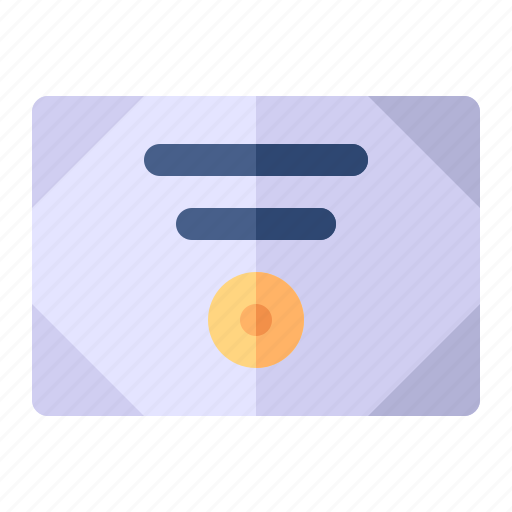 Diploma, certificate, degree, award icon - Download on Iconfinder