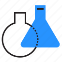 flasks, laboratory, test, tubes