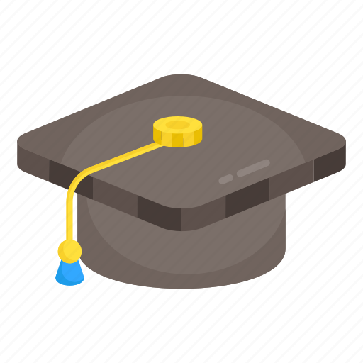 Mortarboard, academic cap, graduation cap, headwear, headgear icon - Download on Iconfinder