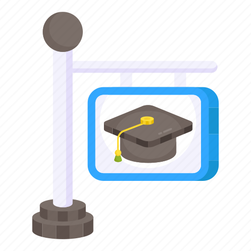 Education board, academic board, roadboard, signboard, fingerboard icon - Download on Iconfinder