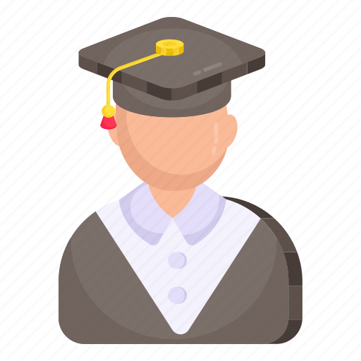 Graduate, graduation, convocation, student, undergraduate icon - Download on Iconfinder