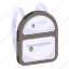 backpack, school bag, shoulder bag, rucksack, haversack 