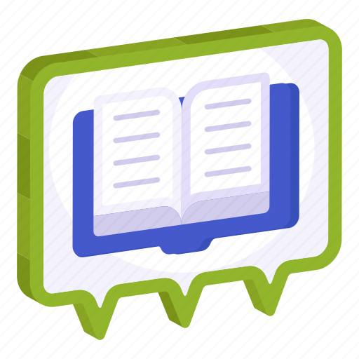 Educational chat, educational message, educational communication, conversation, discussion icon - Download on Iconfinder