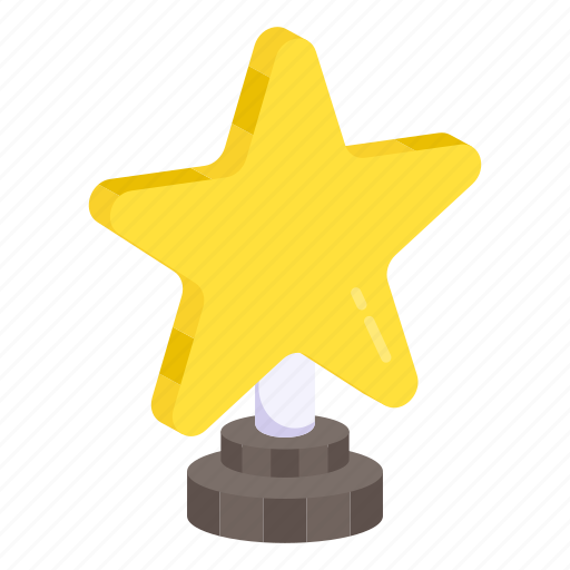 Star trophy, award, reward, achievement, triumph icon - Download on Iconfinder