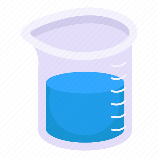 Measurement beaker, chemical beaker, experiment, measurement jug, lab apparatus icon - Download on Iconfinder