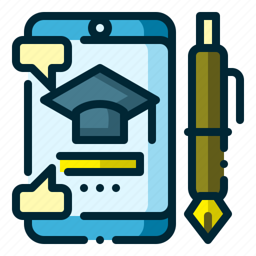 Educational, app, education, mobile, application, online, elearning icon - Download on Iconfinder