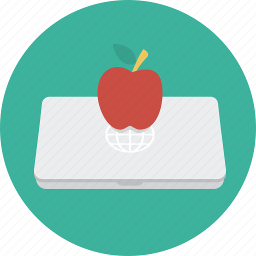 Apple, education, laptop, notebook icon - Download on Iconfinder